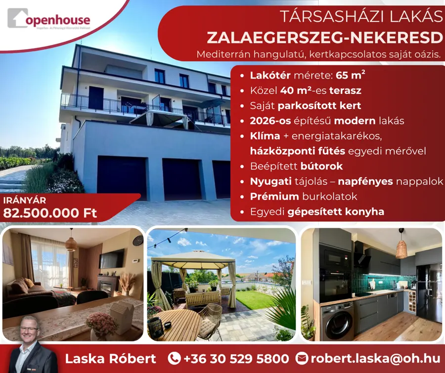 Facebook-poszt · Eladó társasházi lakás, Zalaegerszeg-Szkeresd